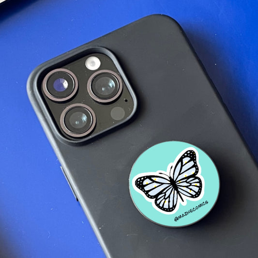 Butterfly Phone Grip