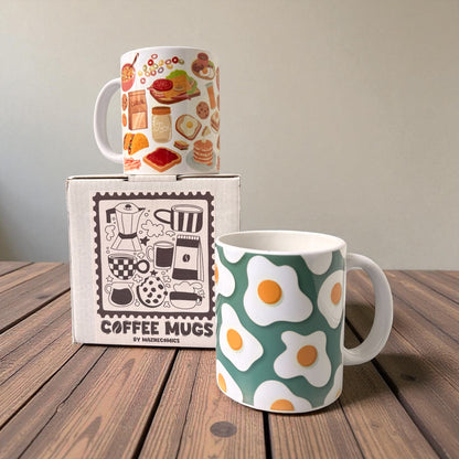 Breakfast Duo Set of 2 Mugs