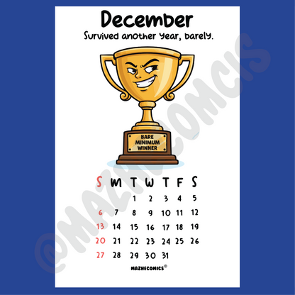 You’ve Got This 2026 Calender