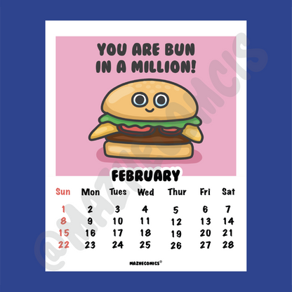 Hang In There 2026 Calendar