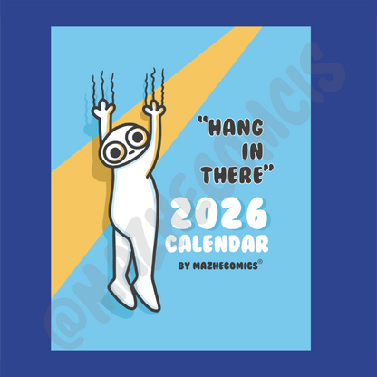 Hang In There 2026 Calendar