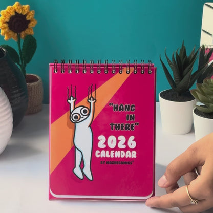 Hang In There 2026 Calendar