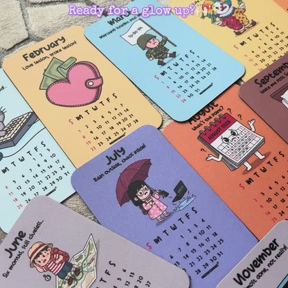 Magnetic Mood Calendar 2026